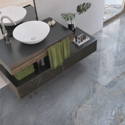 Bluemoon Gloss Porcelain Tile 49.1 x 98.2cm-Ceracasa-Delforno