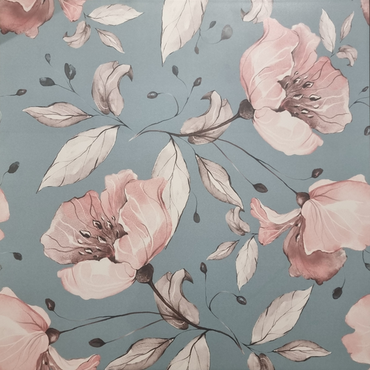 Deco Imagine floral 1 Porcelain Tile 49 x 49cm