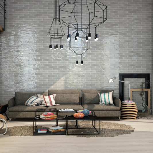 Opal Grey Porcelain Tile 7.5 x 30cm-Cifre-Delforno