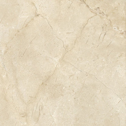 Atessa Marfil Brillo Marble Effect Porcelain Tile 45cm x 45cm-Delforno