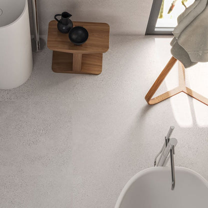Contract White Porcelain Tile 90 x 90cm-Cifre-Delforno