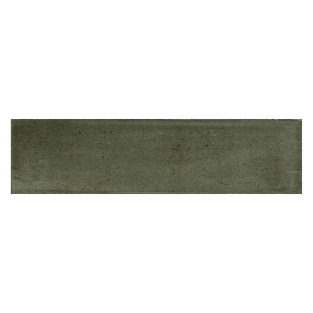 Nala Green Porcelain Tile 6 x 24.6cm-Cifre-Delforno
