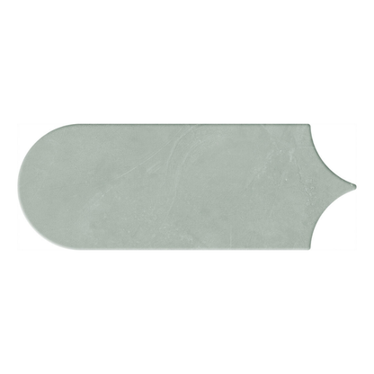 Alure Scale Sage Ceramic Tile 8 x 21.5cm-Cifre-Delforno