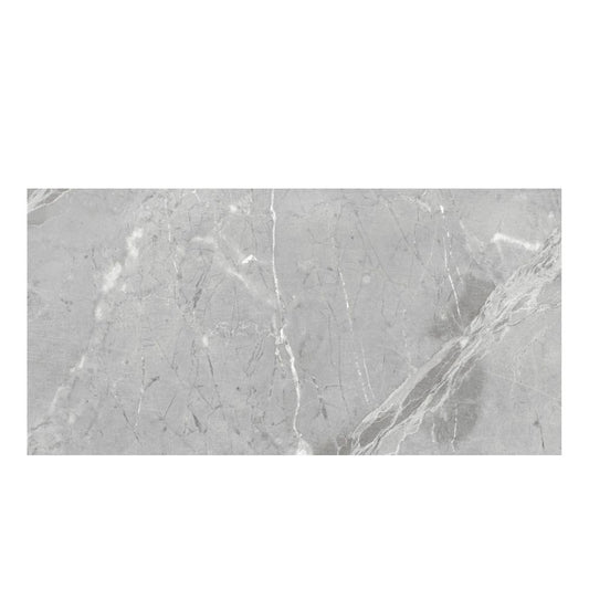 Byron Bardiglio Marble Effect Porcelain Tile 60 x 120cm
