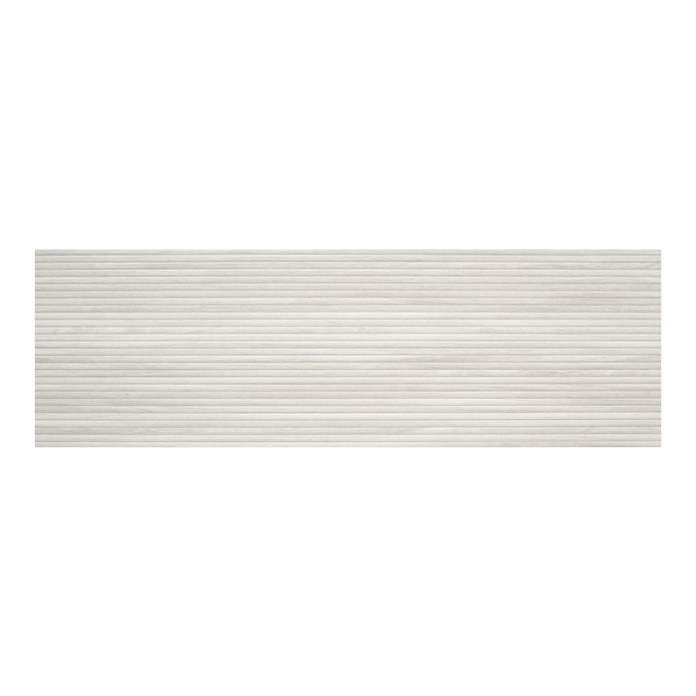 Linnear White Matt Ceramic Tile 31.6 x 100cm
