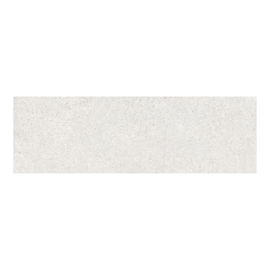 Linz White Matt Porcelain Tile 31.6 x 100cm-Colorker-Delforno