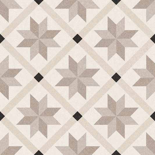 Palermo 22 Beige Porcelain Tile 22.5 x 22.5cm-Cerlat-Delforno
