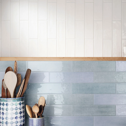 Rustico Blanco Brillo Ceramic Tile 7.5 x 30cm-Ceramica Vilar Albaro-Delforno