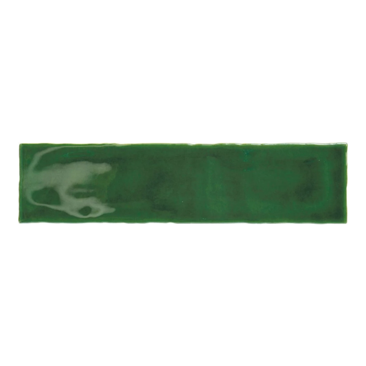 Rural Victorian Green Ceramic Tile 7.5 x 30cm-Ceramica Vilar Albaro-Delforno