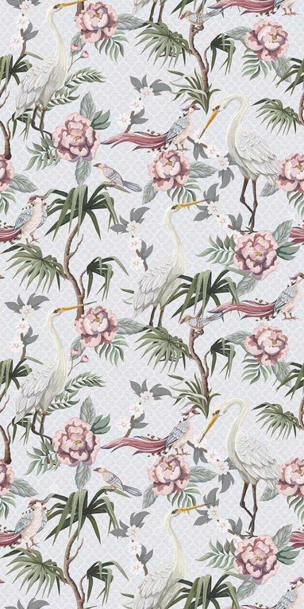Botanicals : Paradiso 1 Pattern Tile-Tiles-Delforno