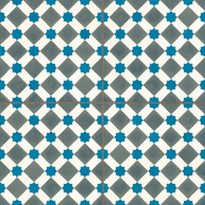 Henley A Ceramic Tile 45 x 45cm-Delforno