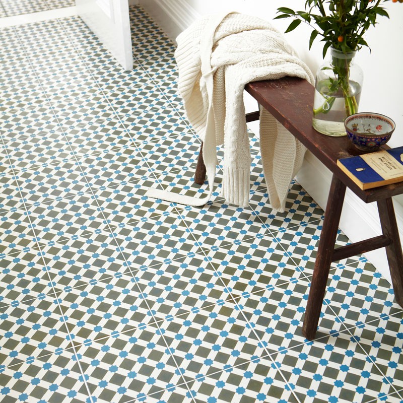 Henley A Ceramic Tile 45 x 45cm-Delforno