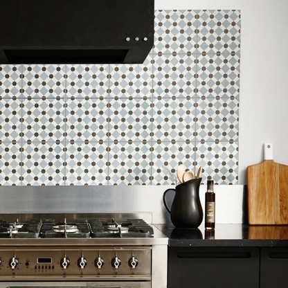 Henley Fog Ceramic Tile 45 x 45cm-Delforno