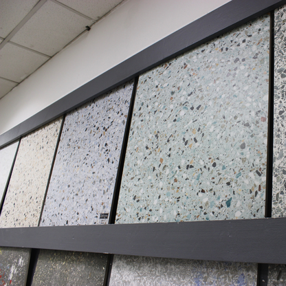 Terrazzo Melody Leaf Porcelain Tile 60 x 60cm-Delforno