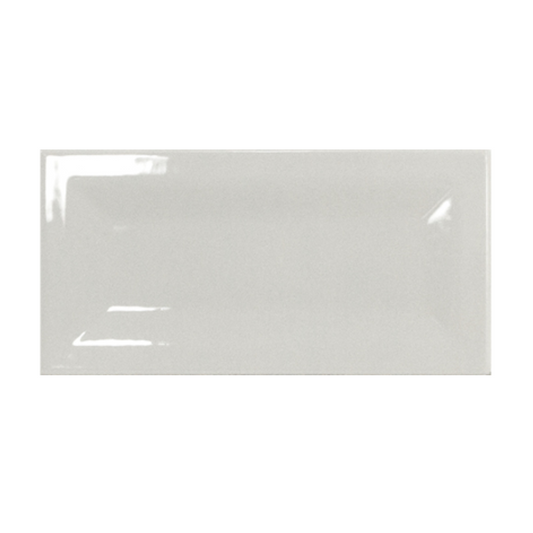 Evolution Inmetro Light Grey Ceramic Tile 7.5X15cm-Delforno