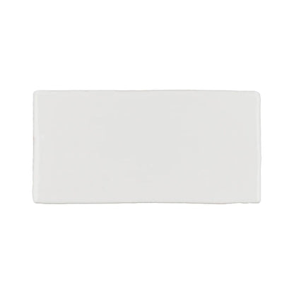 Masia Blanco Crackle 7.5cm x 15cm Wall Tile