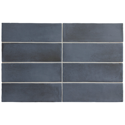Coco Blue Night Matt Porcelain Tile 5 x 15cm