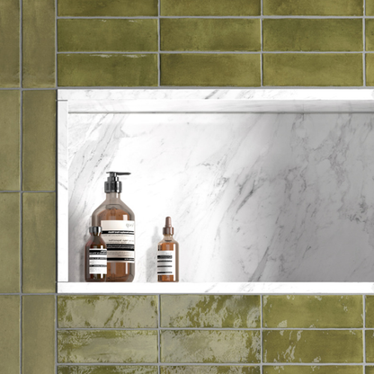 Coco Verde Gloss Porcelain Tile 5 x 15cm