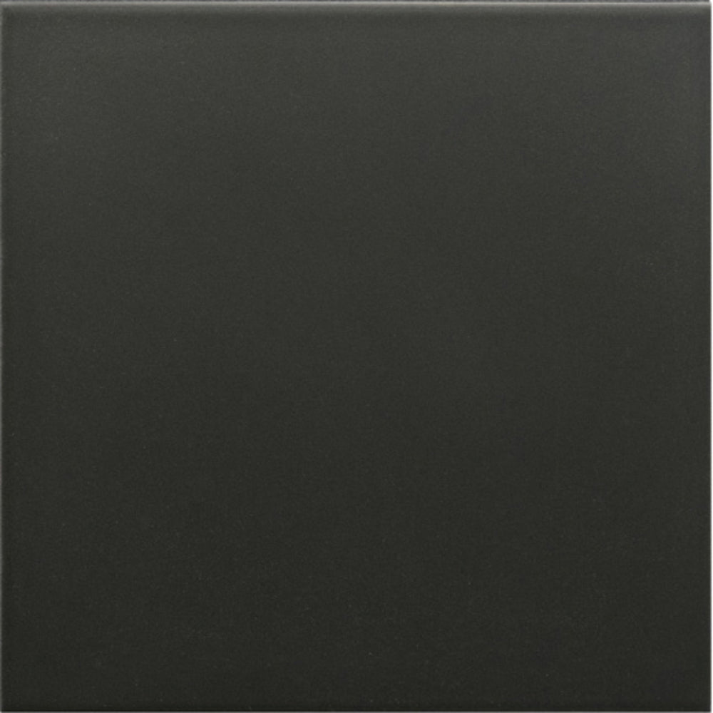 Rivoli Black Porcelain Tile 20 x 20cm-Delforno