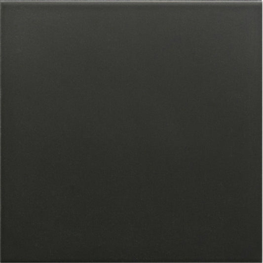 Rivoli Black Porcelain Tile 20 x 20cm-Delforno