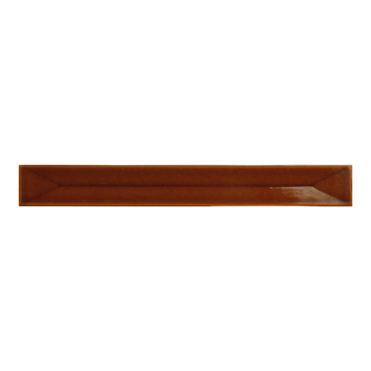 Vitral Axis Carmel Reactive Ceramic Tile 5 x 40cm-Delforno