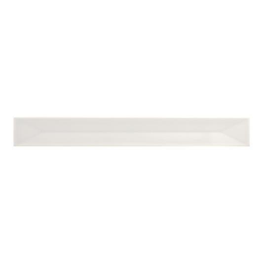 Vitral Axis Snow Ceramic Tile 5 x 40cm-Delforno