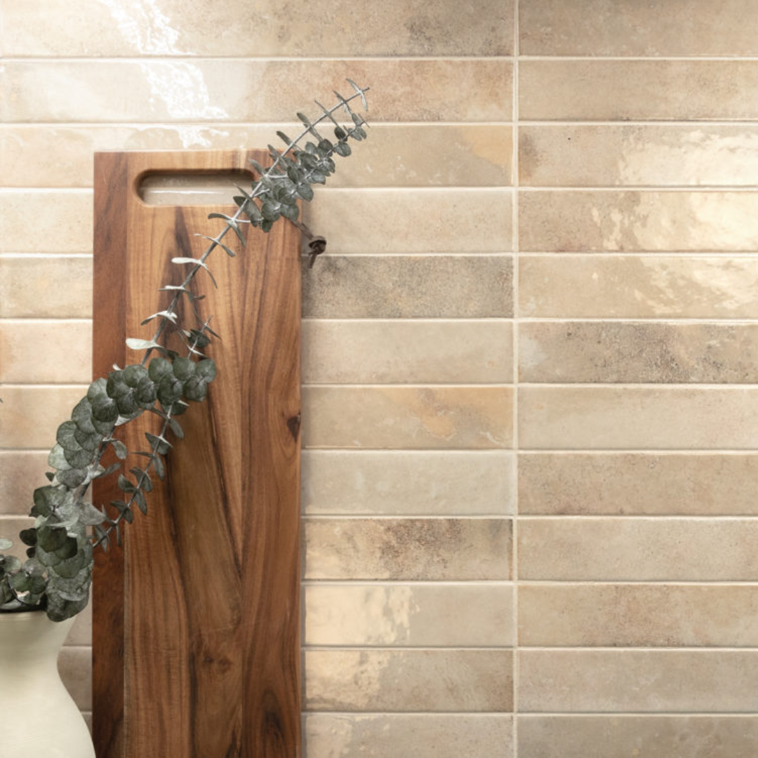 Bali Almond Porcelain Tile 5 x 40cm