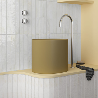 Bali White Porcelain Tile 5 x 40cm