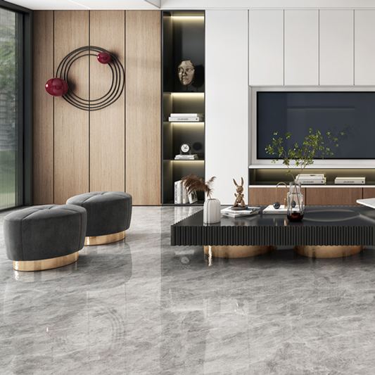 Cloud Grey Honed Marble Tile 60 x 60cm