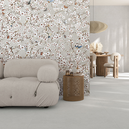 Spring Grey Porcelain Tile 60 x 120cm-Delforno