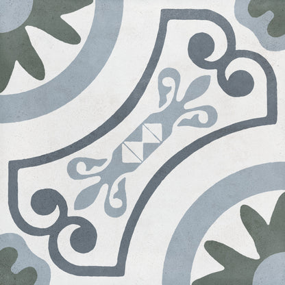 Havana White Garden Porcelain Tile 22.3 x 22.3cm