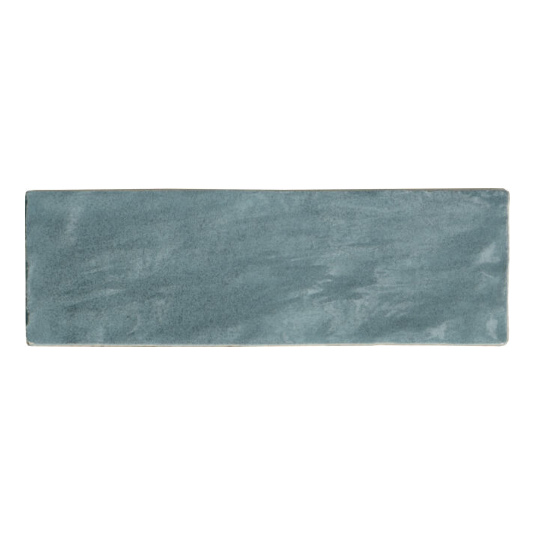 Riad Aqua Ceramic Tile 6.5 x 20cm