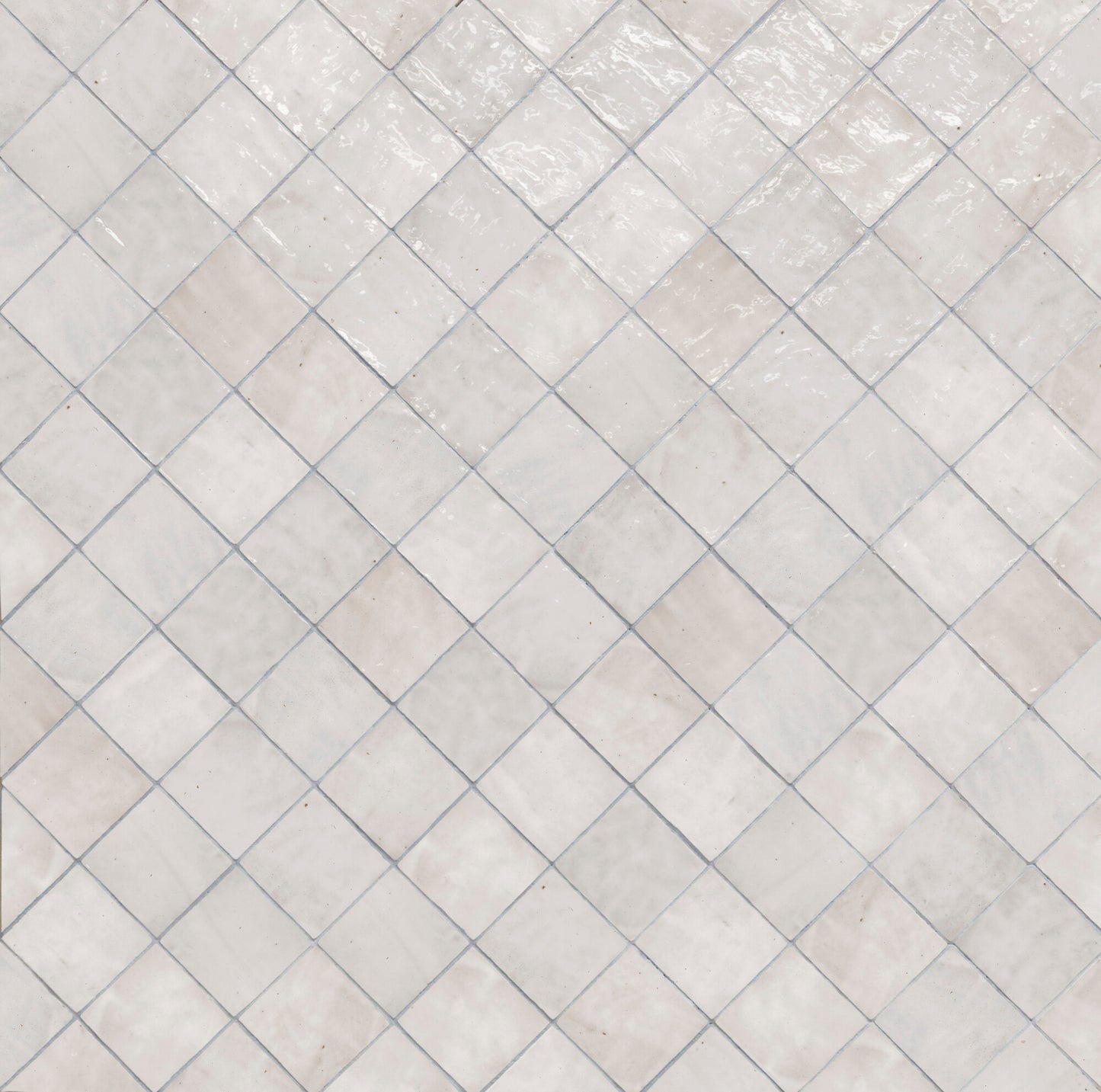 Riad White Ceramic Tile 10 x 10cm