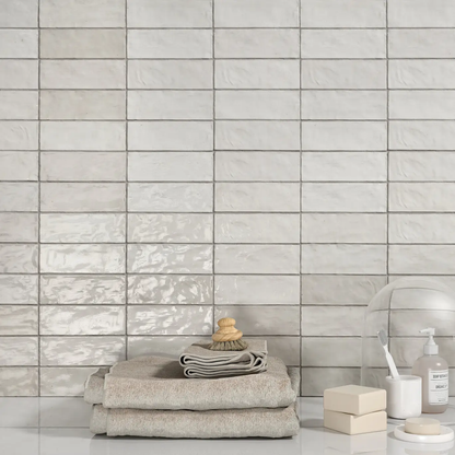 Riad Sand Ceramic Tile 6.5 x 20cm-Delforno