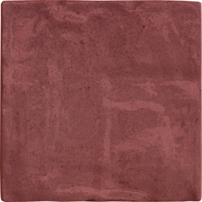 Riad Red Ceramic Tile10 x 10cm-Harmony-Delforno