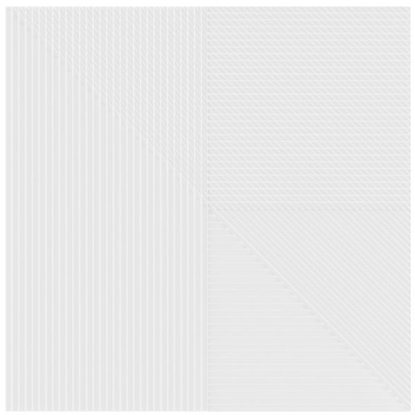 Lins White Ceramic Tile 20 x 20cm-Delforno