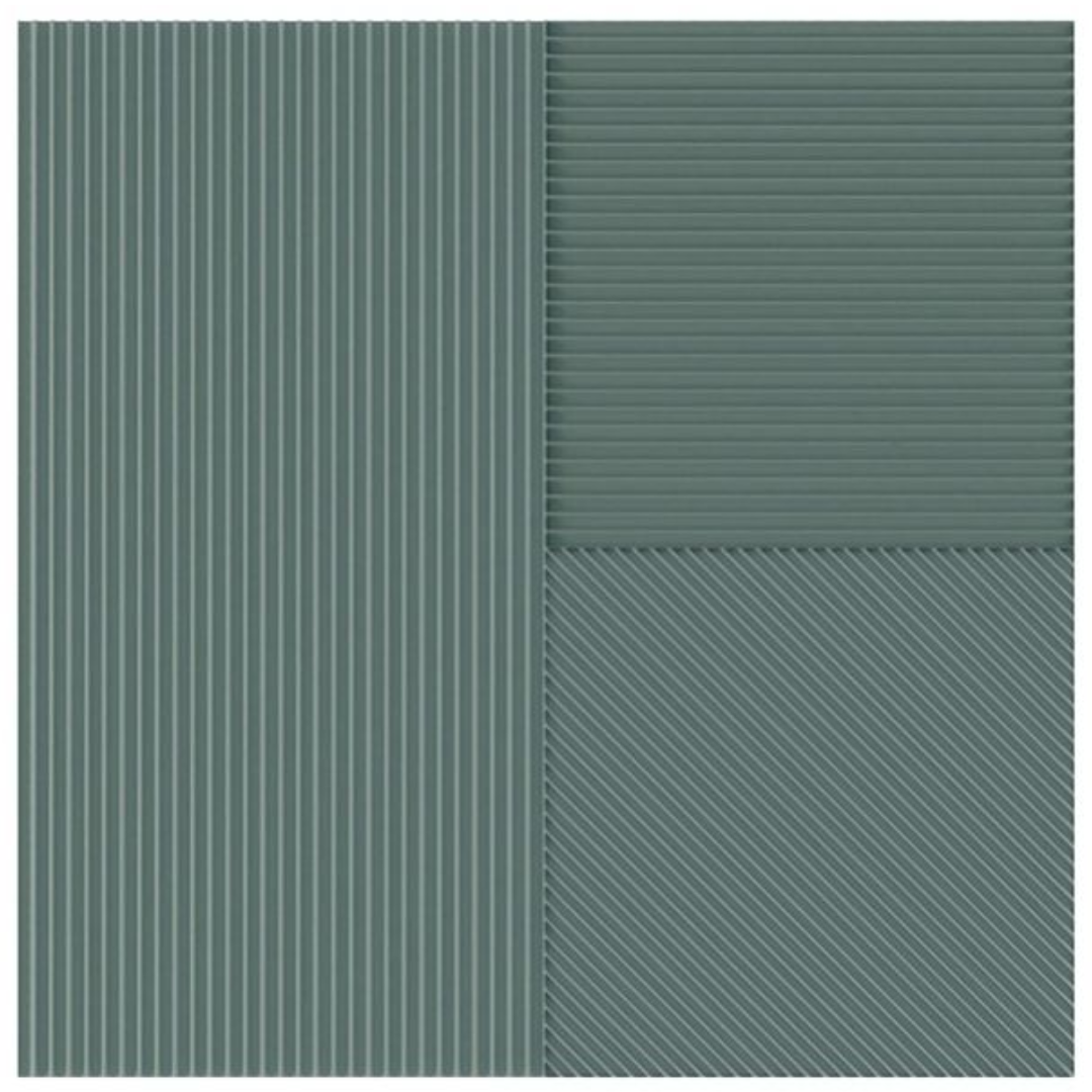 Lins Teal Ceramic Tile 20 x 20cm
