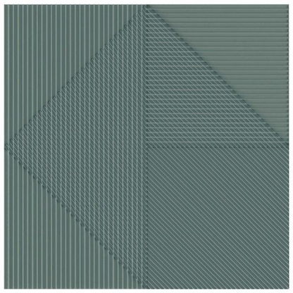 Lins Teal Ceramic Tile 20 x 20cm