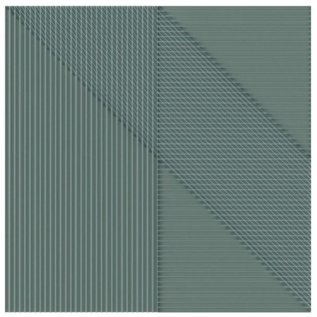 Lins Teal Ceramic Tile 20 x 20cm