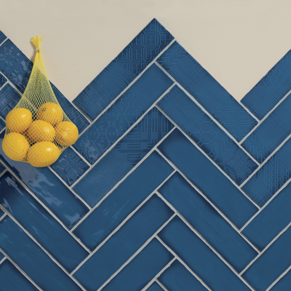 Pasadena Blue Ceramic Tile 7.5 x 30cm-Delforno