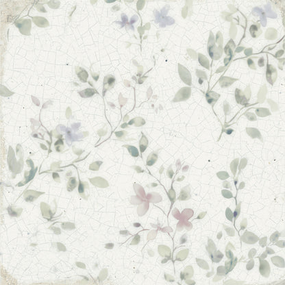 Mayolica Bloom Porcelain Tile 15 x 15cm
