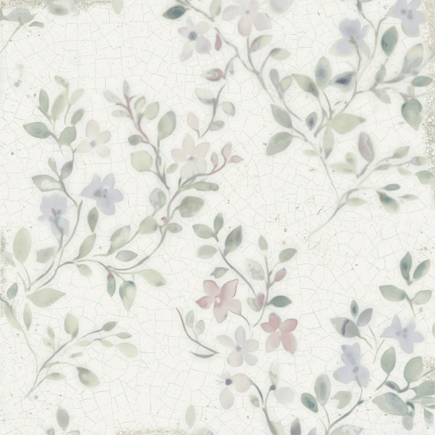 Mayolica Bloom Porcelain Tile 15 x 15cm