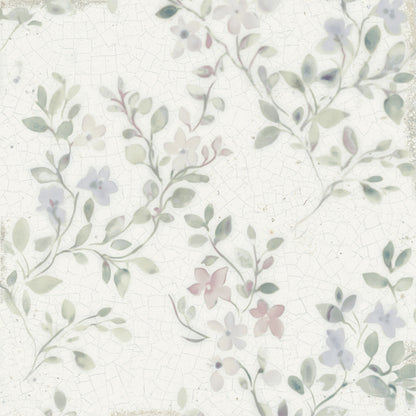 Mayolica Bloom Porcelain Tile 15 x 15cm