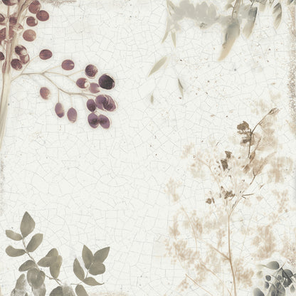 Mayolica Forest Porcelain Tile 15 x 15cm-Delforno