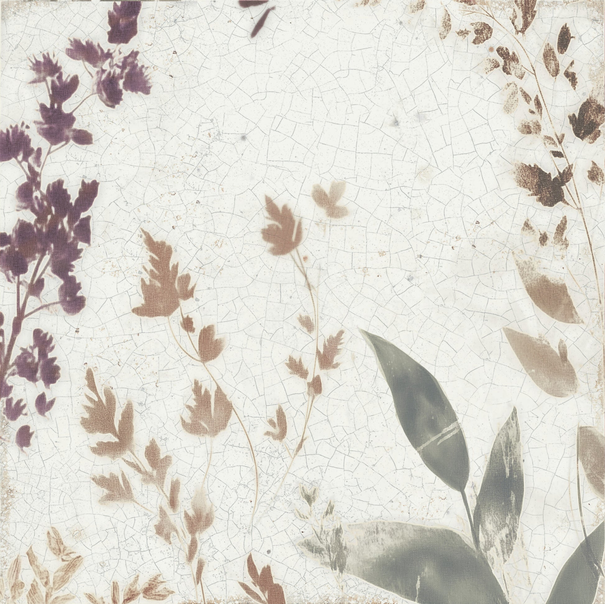 Mayolica Forest Porcelain Tile 15 x 15cm-Delforno