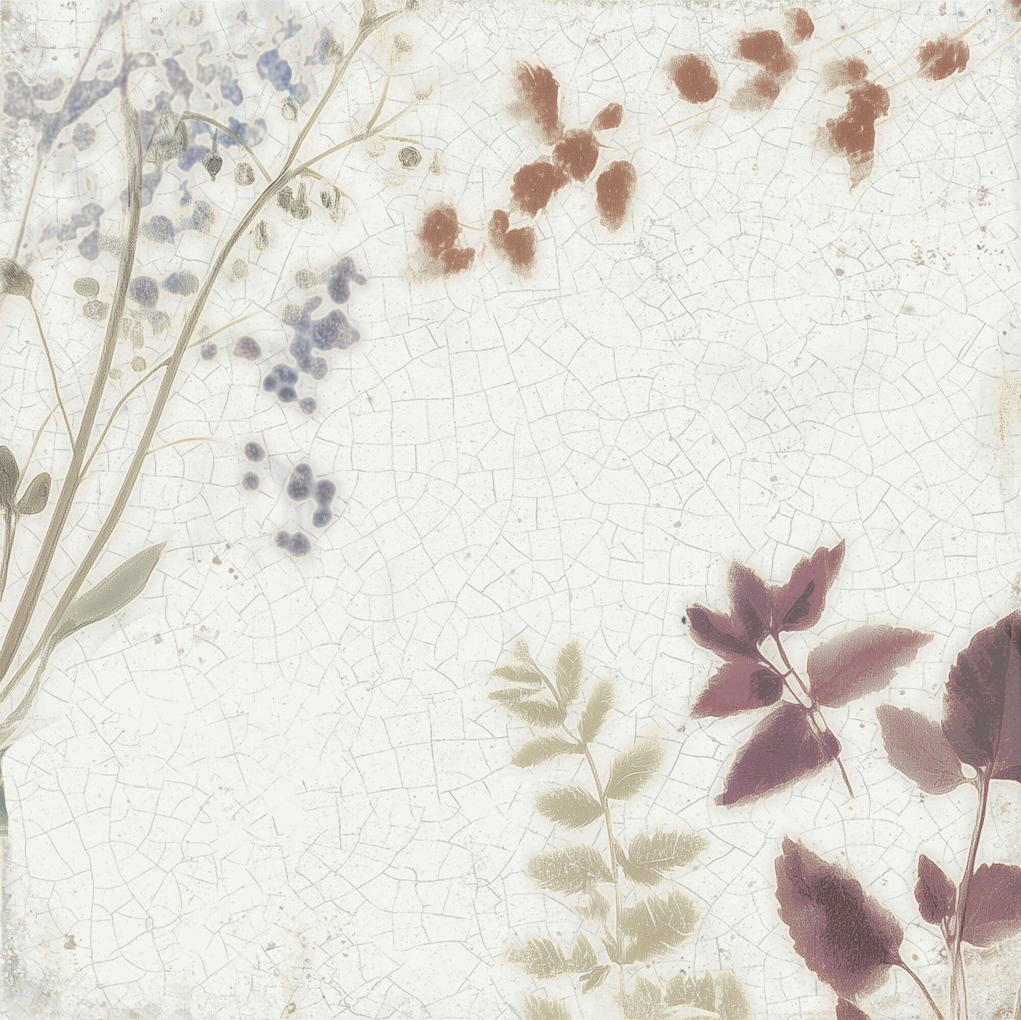 Mayolica Forest Porcelain Tile 15 x 15cm-Delforno