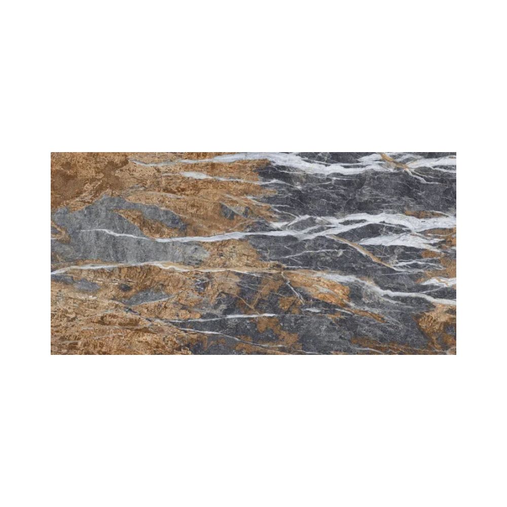 Blue Jeans Marble Effect Tile 60cm x 120cm-Delforno