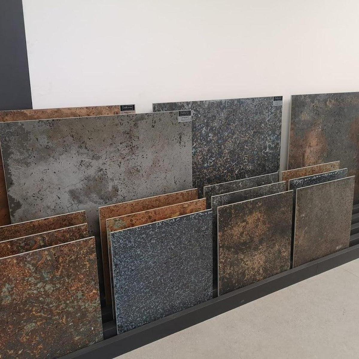 Inside Out Collection Corten Grafite Slab 20mm-Tiles-Delforno