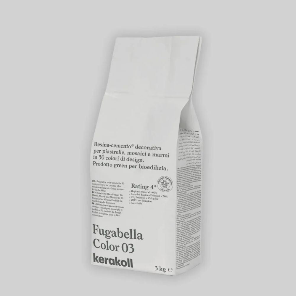 Fugabella Color Grout 03 Pearl 3Kg-Kerakoll-Delforno