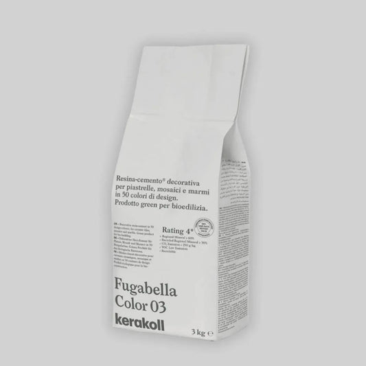 Fugabella Color Grout 03 Pearl 3Kg-Kerakoll-Delforno